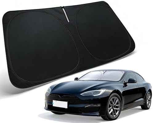Image of Windshield Sun Shade for Tesla Model S 2012-2026 Accessories