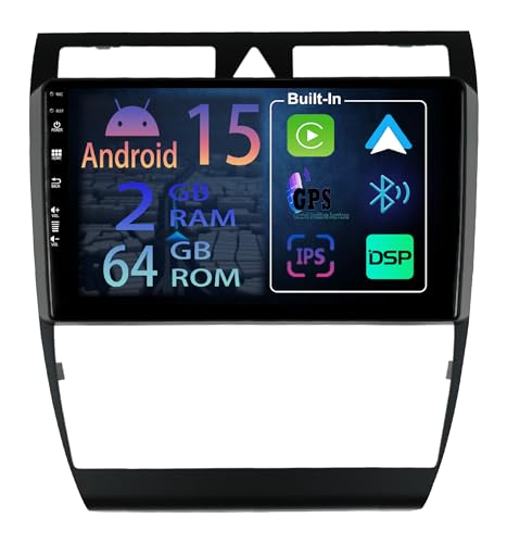 Écran Tactile Navigation Player pour Audi A6 C5 résolvant les problèmes de radio obsolète