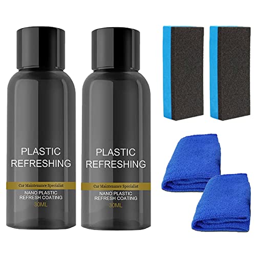 OOTDAY Plastic Revitalizing Coating Agent,Nano Plastic Refreshing Coating, Plastic Parts Refurbish Agent, Car Plastic Plating Refurbishing Agent Cover