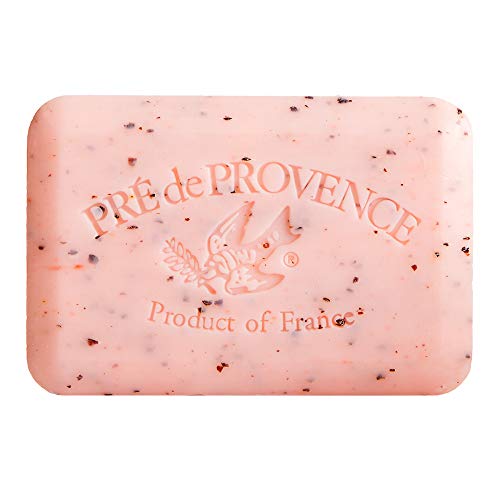Pre de Provence Artisanal French Soap Bar Enriched with Shea Butter, Juicy Pomegranate, 250 Gram