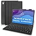 Clavier Étui pour Lenovo Tab M10 HD 2ª Gén 10.1 2020 TB-X306X/X306F avec Clavier Coque Français AZERTY sans Fil Magnétiquement Détachable pour Lenovo Tab M10 HD