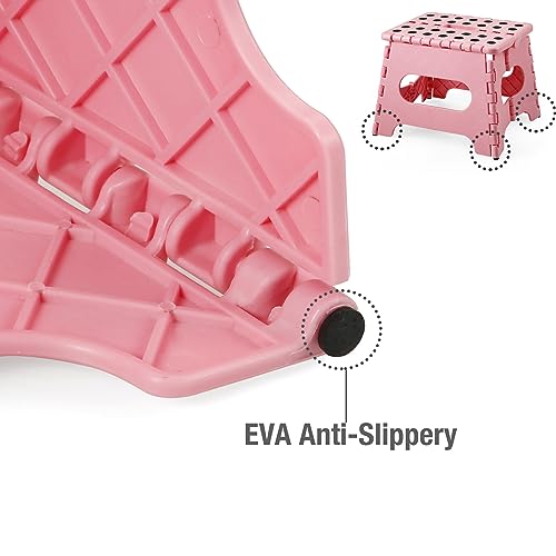 image for PandaEar Small Folding Step Stool for Kids, 7.5 Inch Mini Collapsible 