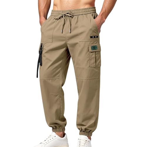 Pantalon sport moderne pantacourt respirant et cargo homme robuste