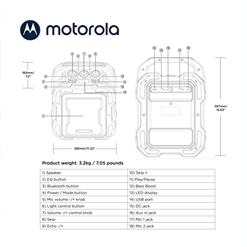 Haut parleurs bluetooth portables Motorola ROKR 800 - vue 7