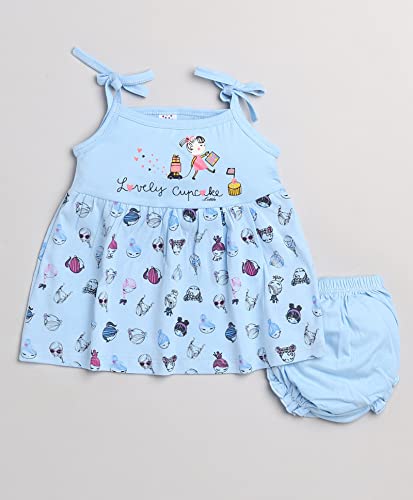 Image of Mars Infiniti Frock & Panty Set for Baby Girls (Pack of 3)