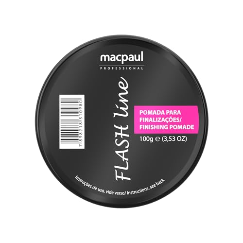 Pomada Finalizadora Para Cabelos Flash Line Macpaul Professional - 100g