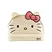 Bioworld Hello Kitty Character Face White Glitter 6