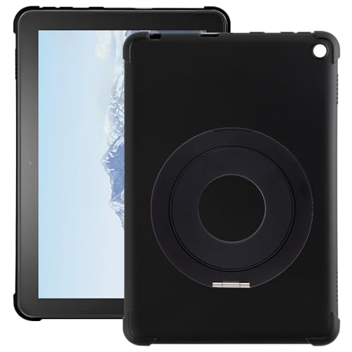 Support de bureau Fire HD 8 2020 avec étui rigide élégant noir