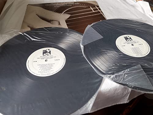 Lp Duplo Heitor Villa Lobos Obra Completa Para Violão Solo - Sergio Assad e Odair Assad