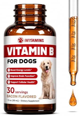 Vitamin B for Dogs - Vitamin B Complex for Dogs - Supports Health...