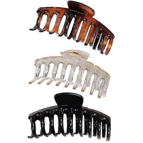 Conjunto de 3 garras de pelo antideslizantes de tamaño grande Yountiger Cover