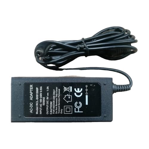 Adaptador de corriente 9V 1.5A para router y pantallas de red doméstica