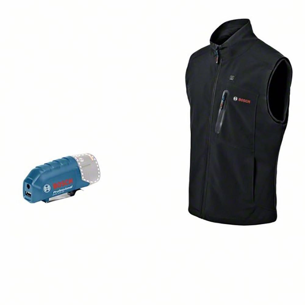 Bosch Professional Heated Vest GHH 12+18V XA z Ładowarką USB GAA 12V-21