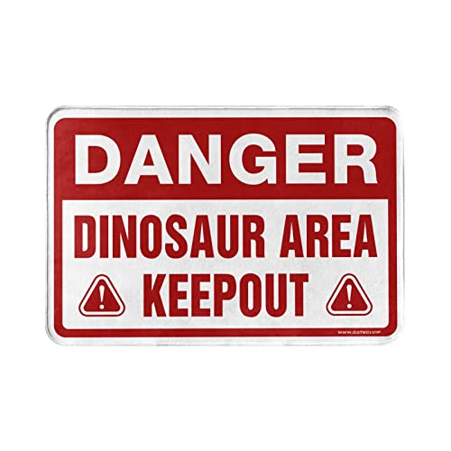 Tapis d'intérieur dinosaure COTECI 65x90 cm pour entrée propre