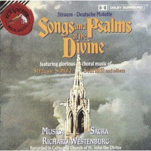 Songs & Psalms of Divine by Musica Sacra (1992-09-15)