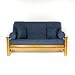 LS COVERS MIDNIGHT DENIM FULL FUTON COVER, Full Size Fits 6-8in Mattress, 54 x 75 Inch