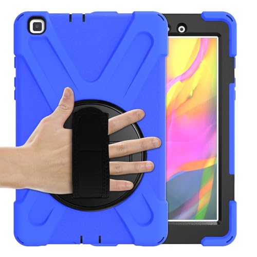 Coque Samsung Galaxy Tab A 8.0 2019 SM-T290 étui tablette silicone bleu résistant
