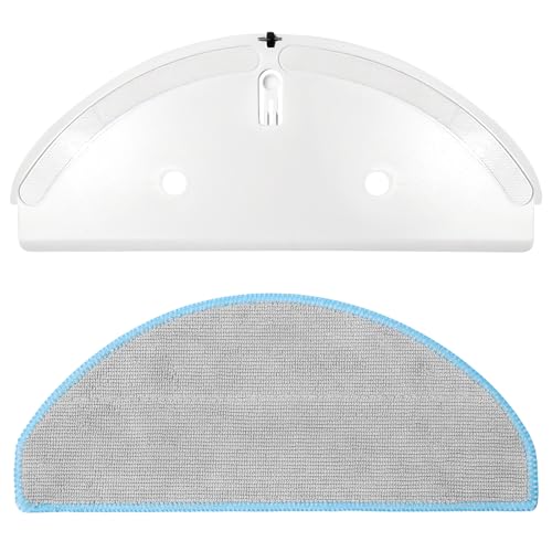 KiimSin Paños de fregona con soporte Accesorios para iRobot Roomba Combo Essential Y0110 Y0112 Y0140, Vac Essential Q0110 Q0120 Q052, 104 Vac 105Vac，almohadilla de soporte de paños de fregona