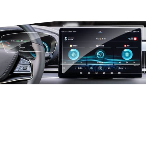 Verre trempé voiture protection écran GPS autoradio LCD pour BYD Han Ev 2020-2022
