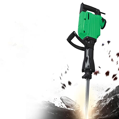 Abbruchhammer 1500W Stemmhammer Meißelhammer Bohrhammer mit Edelstahlfutter 30J Schlagkraft 1700r/min – Bild 3