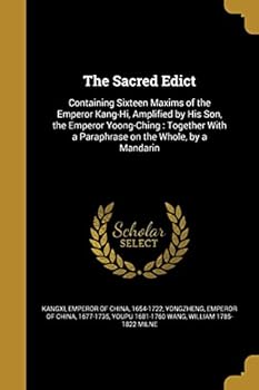 Paperback The Sacred Edict Book