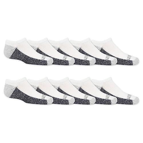 Image of Fruit of the Loom Boys' Zone Cushion No Show Socks (10 Pack)