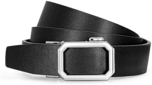 How to Style a Buckle Belt in 2025: Essential Fashion Tips for US Wardrobes SUOSDEY Women Leather Ratchet Belt for Jeans Pants with Automatic Sliding Buckle, Adjustable Belt for Ladies, Width 1.2"