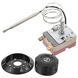 Mikinona Einstellbarer Thermostat Für Elektrobacköfen Luftfritteusen Und Warmwasserbereiter Hochwertige Temperaturregelung Für Crimpklemmen Vielseitig