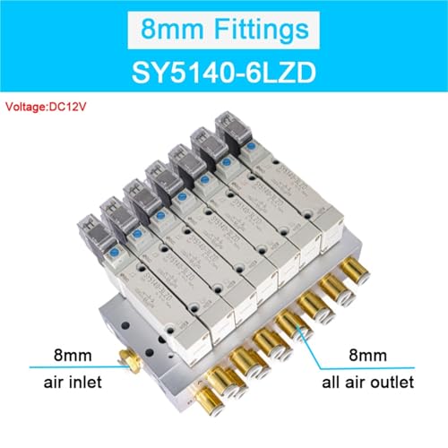 Distributeur pneumatique SY5140 pour optimiser les machines automatisées - 3