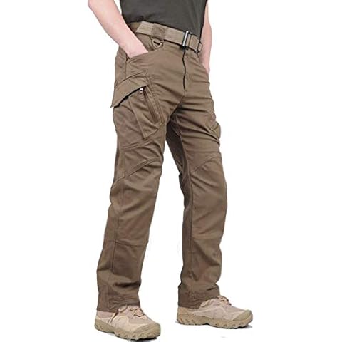 KEFITEVD Men's Tactical Outdoor Fishing Trousers Cover