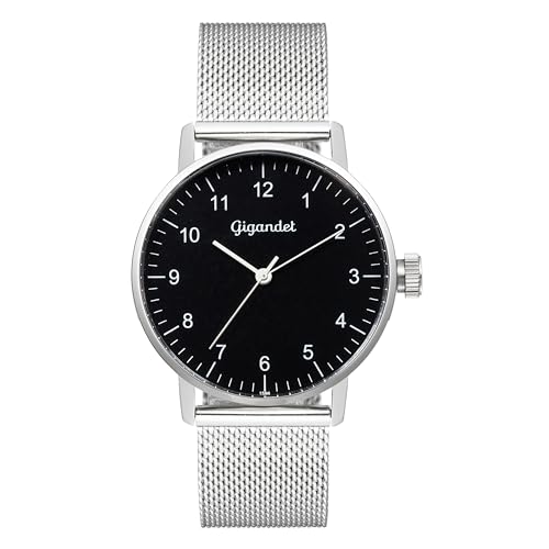 Montre quartz japonais Gigandet pour femme avec son élégant bracelet en acier inoxydable
