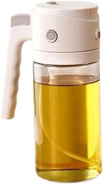 Oil Dispenser - Oil Sprayer and Glass Oil Spray Bottle for Cooking - Kitchen Gadgets Essential