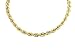 Real 10K Yellow Gold Hollow Rope Chain Necklace 2.5MM 16" to 28" (22 Inches)