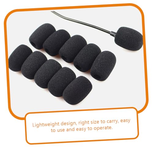 Microphone amplificateur protégé avec les accessoires en éponge Gatuida noirs - 3