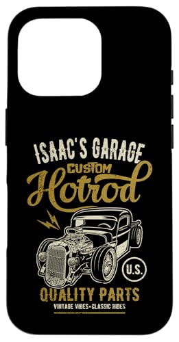 Isaac's Hotrod Garage NVbNJ[ ACUbNfUC X}zP[X iPhone 16 Pro p