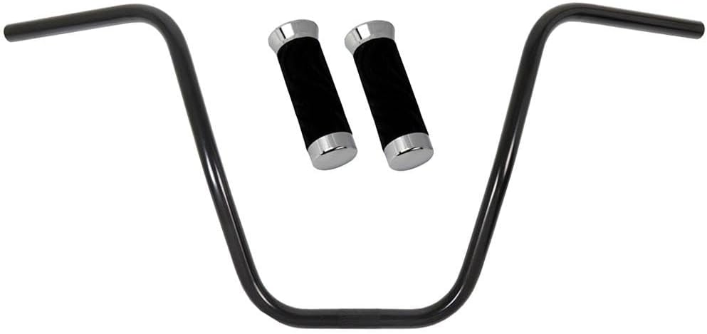 for Handlebar 13" Black & Black Swirl