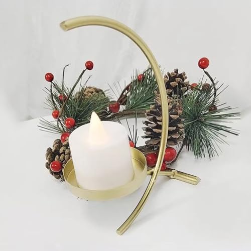 Chandelier de table TUSUOD stable pour éviter les coulures de cire - 8