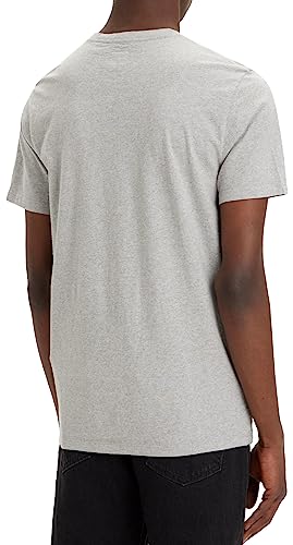 Levi's Herren Original Housemark V-Neck T-Shirt, Mid Tone Grey Heather, L – Ansicht 2