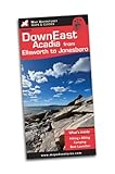 DownEast Acadia from Ellsworth to Jonesboro Hiking & Biking Trail Map