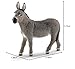 Schleich Farm World Realistic Donkey Animal Figurine - Highly Detailed and Durable Farm Animal Toy, Fun and Educational Play for Boys and Girls, Gift for Kids Ages 3+