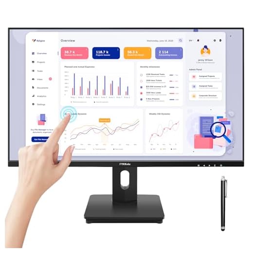 27 Inch FHD Touchscreen Monitor for All Uses