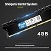 Wlizedle DDR3 Desktop Memory RAM 8GB Kit (2x4GB) 1333MHz CL9 UDIMM, PC Arbeitsspeicher PC3-10600 240-Pin 1,5V Non-ECC 2Rx8 Computer Speicher Upgrade für Rechner, Schwarz