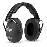 KiddyPlugs Niños Protector auditivo Negro