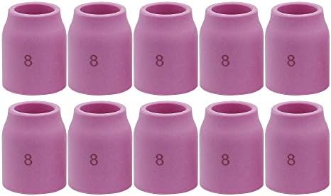 Buses En Céramique D'alumine 53N61S, Tasse De Lentille à Gaz Pour TIG WP17 18 26, Accessoires De Torche De Soudage, Consommables, 5 Pièces Par Ensemble