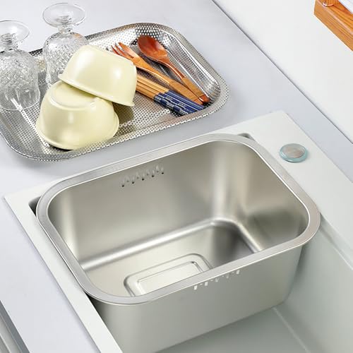 Passoire de cuisine carrée idéale pour préparer le riz et laver les légumes frais - 4