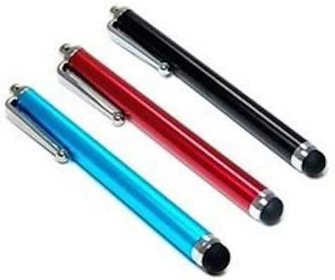 BlastCase 3 Pack of Stylus Black Blue Red Universal Touch Screen Pen for Ipad 2 Ipod Iphone 4 4S 3g 3gs, 4s, Motorola Xoom, Samsung Galaxy Tab 8.9 10.1, Blackberry Playbook HTC Flyer Evo View Tablet