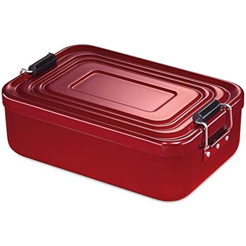 Küchenprofi Large Red Aluminium Lunch Box Cover
