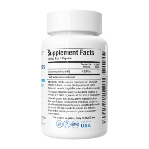 Biotics Research Saccharomyces Boulardii Capsules