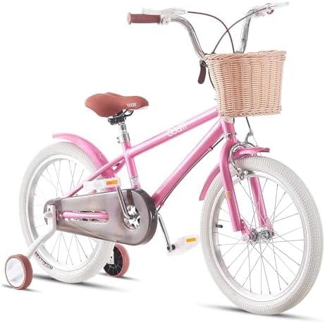 Girls Bike 16" 18" 20" 22" Kids Bike Pink Children Bicycle with S...
