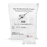 Professional's Choice Gun Cleaning Patches (500 Pack) Cotton Knit  - 3